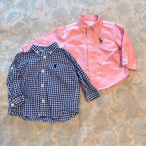 Ralph Lauren boy dress shirts